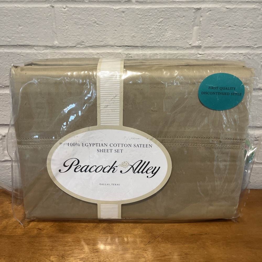 Peacock Alley 100% EgyptianCotton Sateen Sheet Set - Queen Portugal